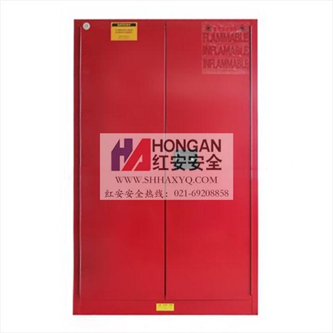 化学可燃品安全存储柜「45加仑」红色色-CHEMICAL SAFETY STORAGE CABINET